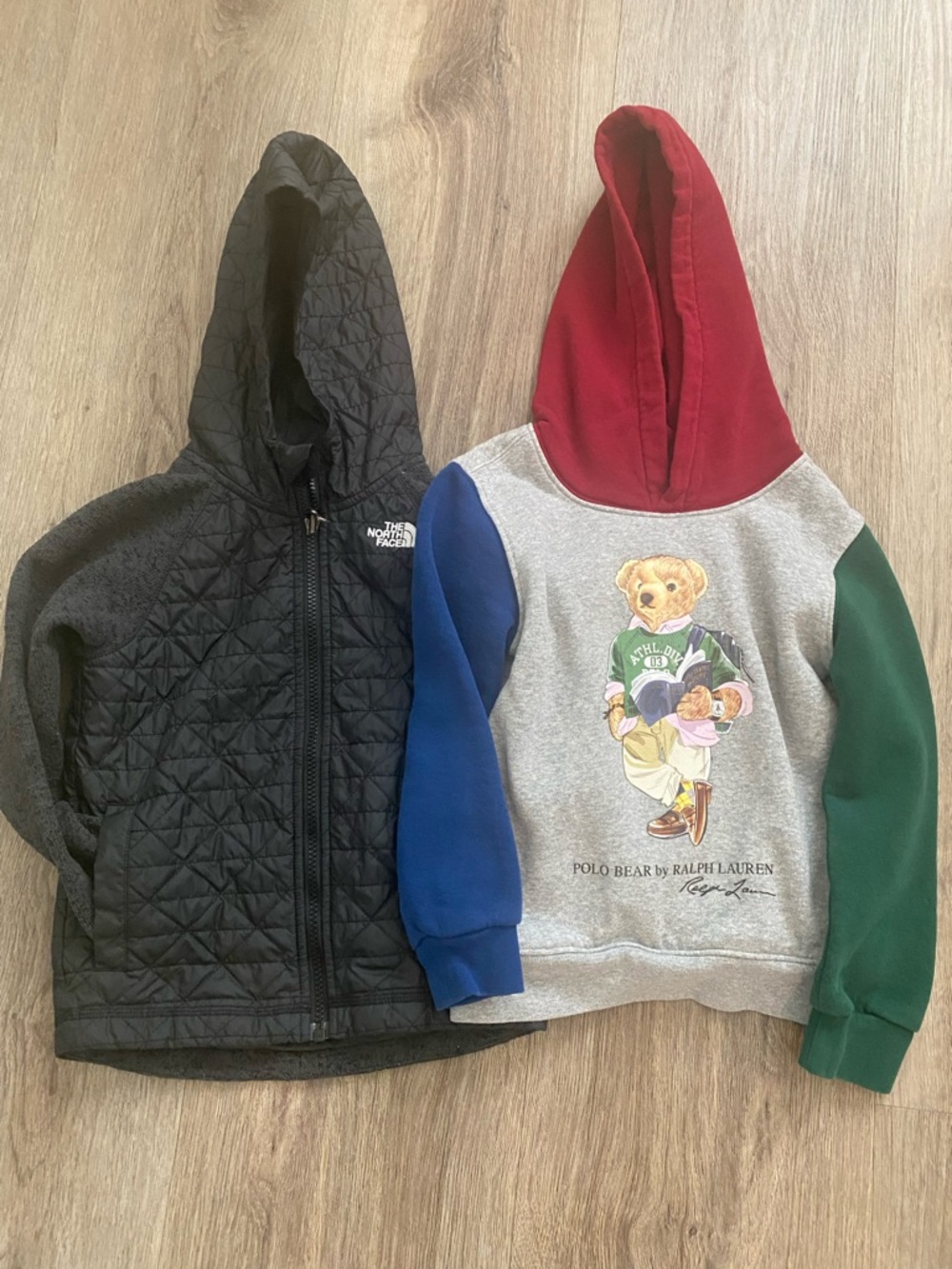 THE NORTH FACE JACKET & POLO RAPLH LAUREN SWEATER